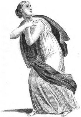 Gesture of sublimity from Henry Siddons’s Practical Illustrations of Rhetorical Gesture and Action (1822)